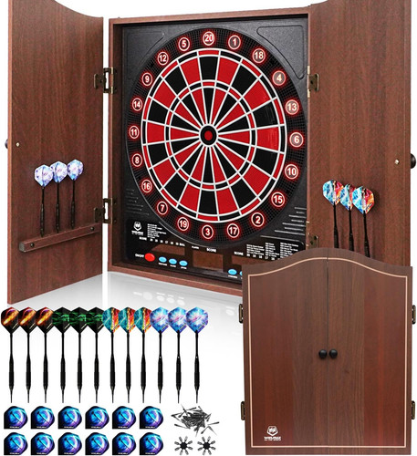 Electronic dart board with - electronic,