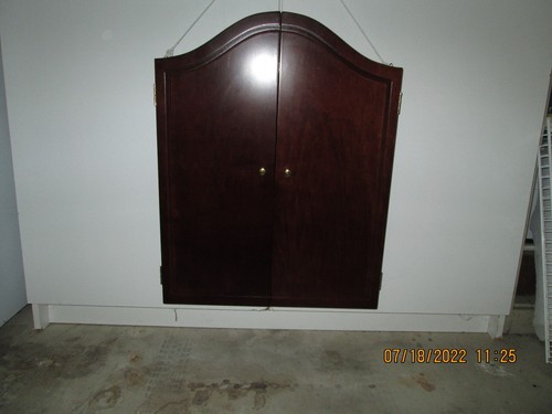 Wooden wall hanging - dart, board