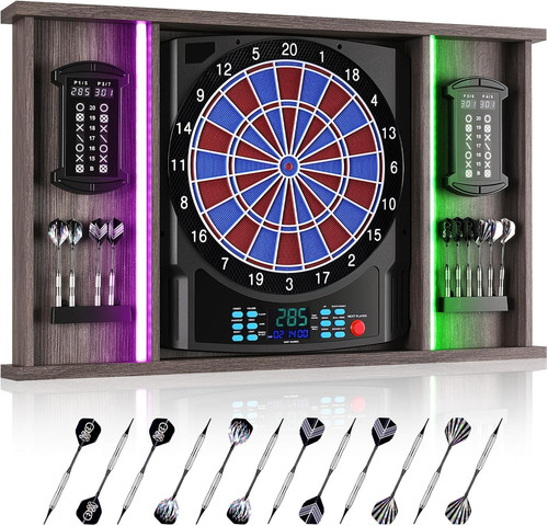 Led stylish wooden cabinet - led,