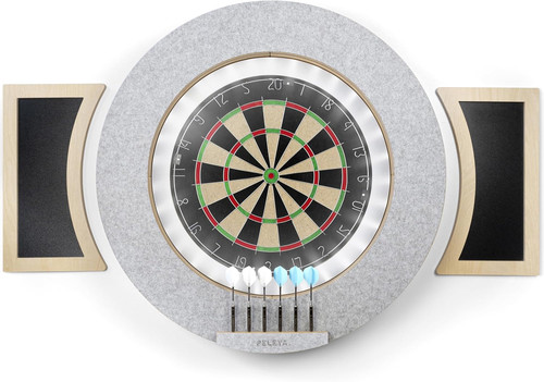 Dart board cabinet set - cabinet, with