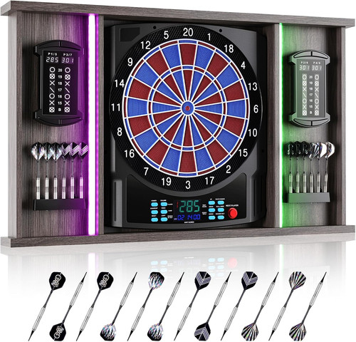 Led stylish wooden cabinet - led,