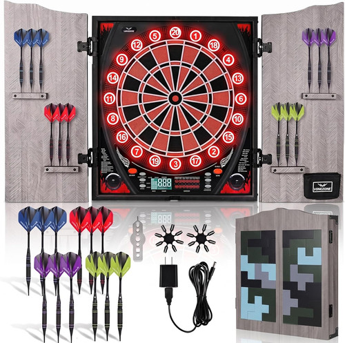 Electronic dart board cabinet - dart,