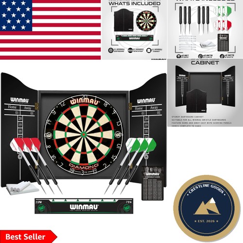 Quality sisal dartboard with - sisal,